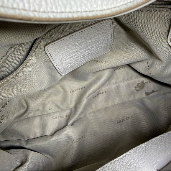 Coach Edie Chalk Mini Studs Shoulder Bag - Picture 8 of 10